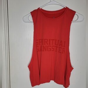 Spiritual Gangster tank top women's gym active workout Size small xsmallColor